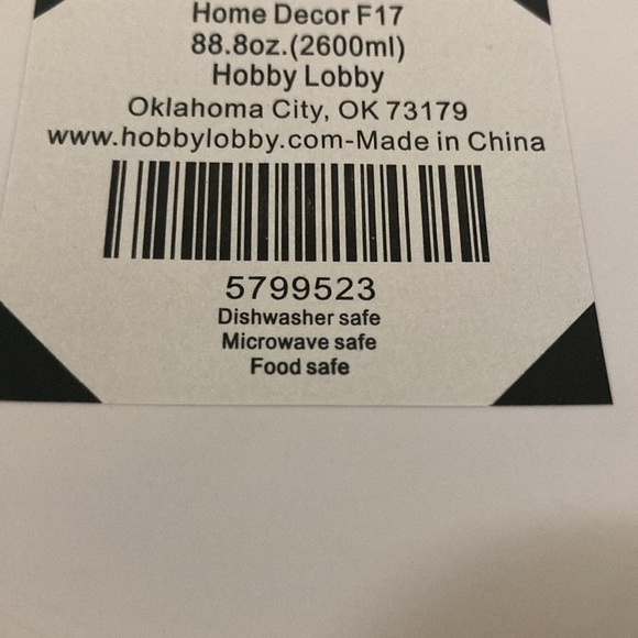 Hobby Lobby Medium Mixing Bowl - Picture 6 of 6